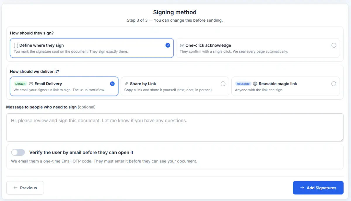 SignFree screenshot 2
