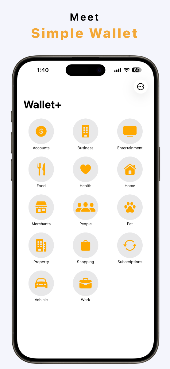 Simple Wallet: Money Organizer screenshot 2