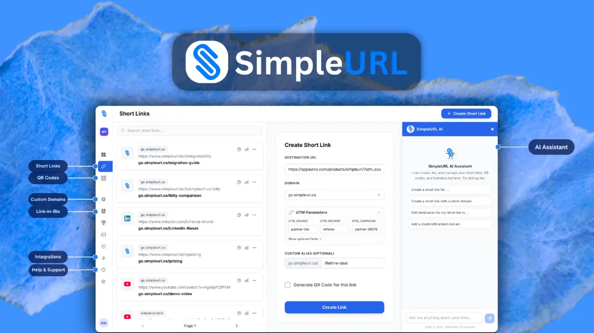 SimpleURL screenshot 1