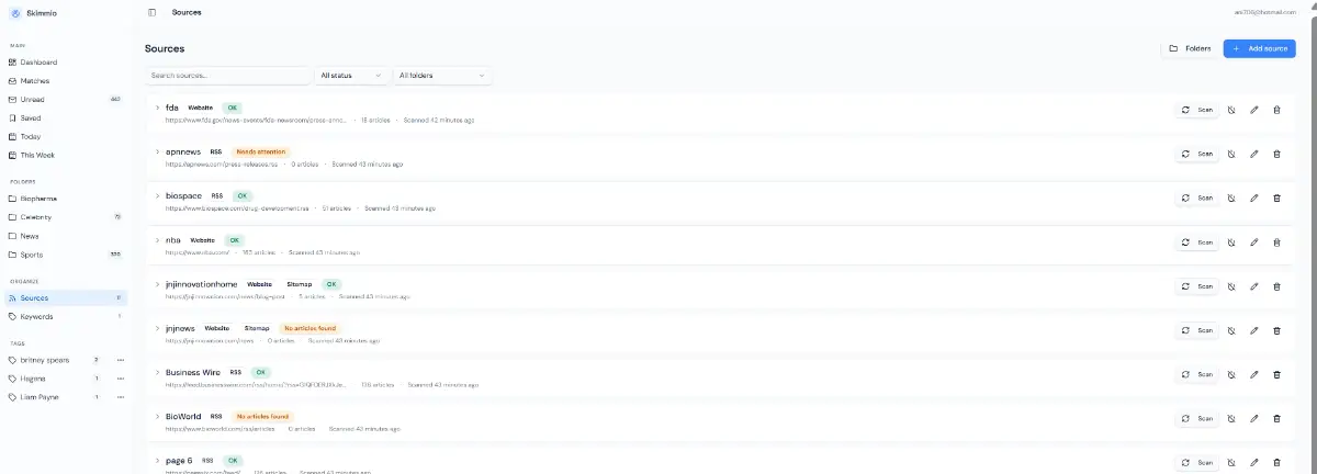 Skimmio screenshot 1