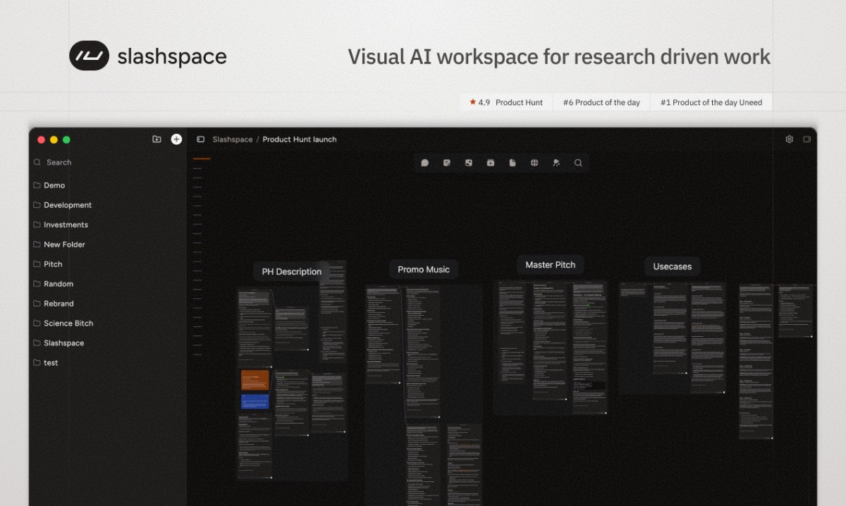 Slashspace AI screenshot 1