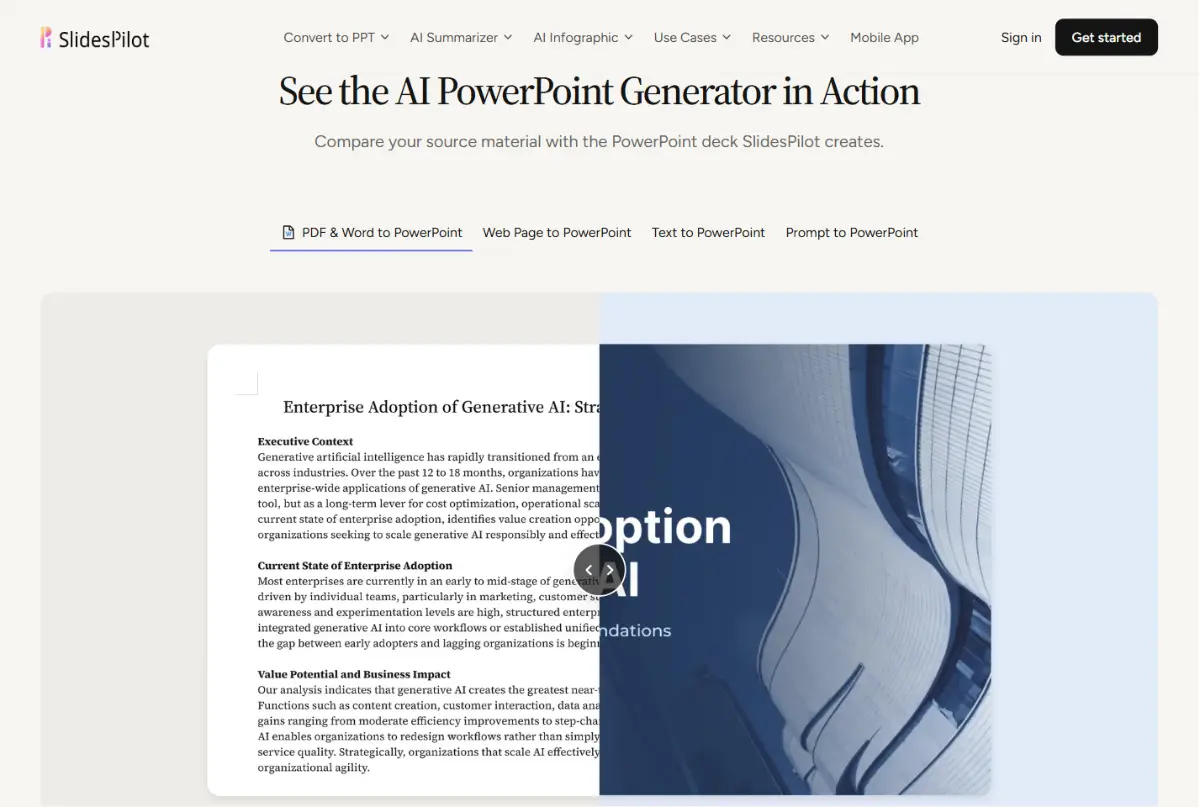 SlidesPilot screenshot 1