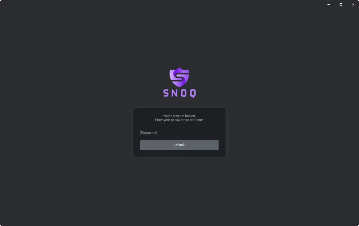 SNOQ screenshot 1