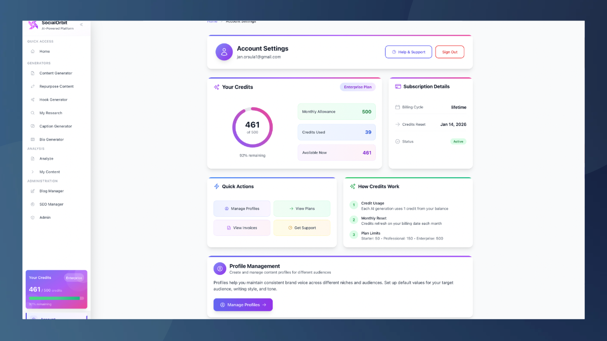 SocialOrbit image number 21