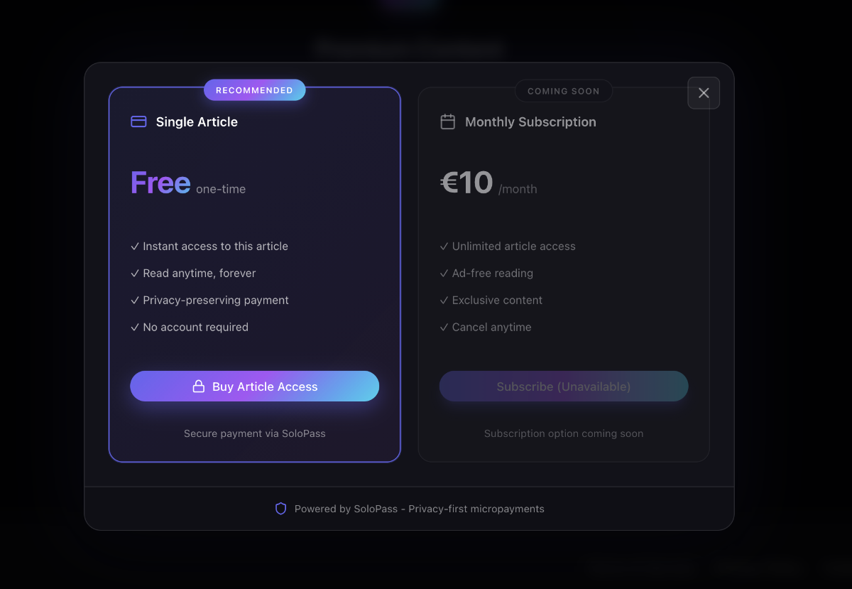SoloPass image number 01