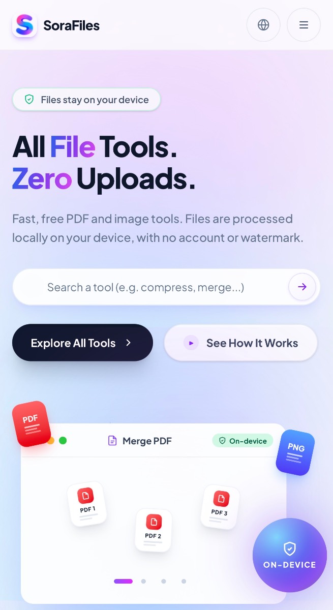 SoraFiles screenshot 2