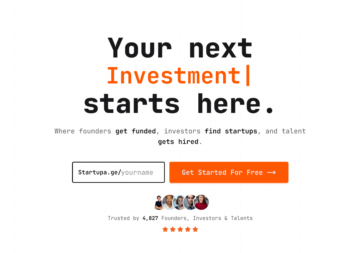 Startupage screenshot 2