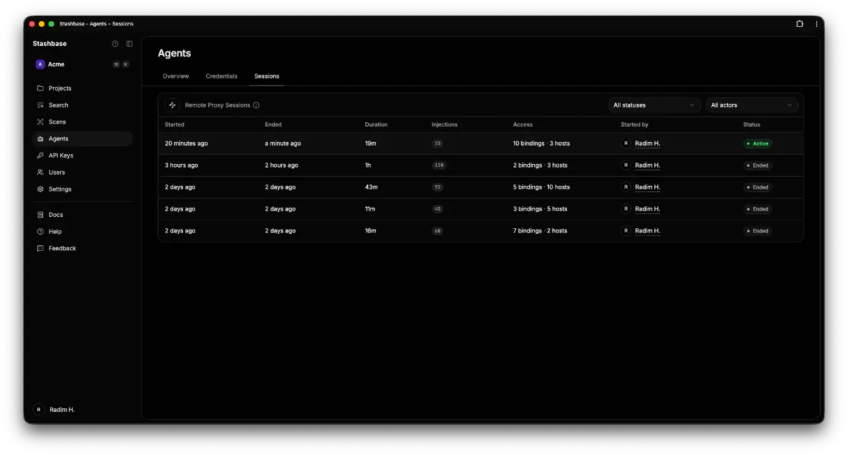 Stashbase screenshot 2