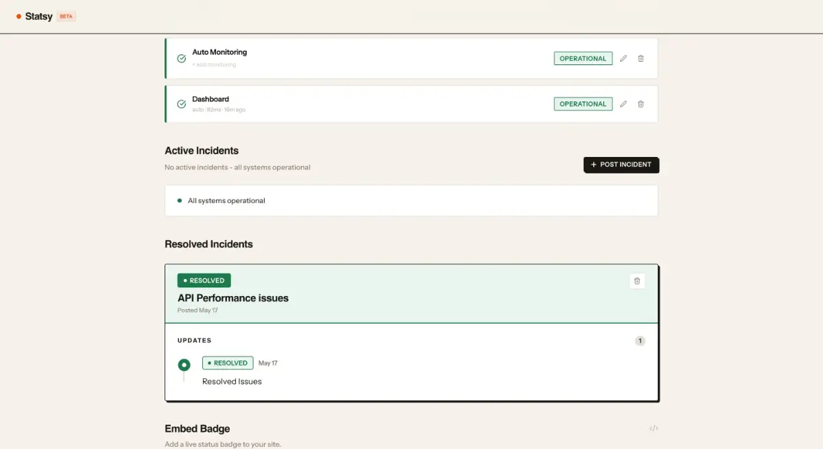 Statsy screenshot 2