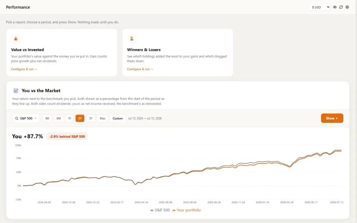 StockFly screenshot 2
