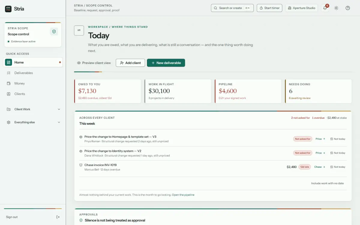 Stria screenshot 2