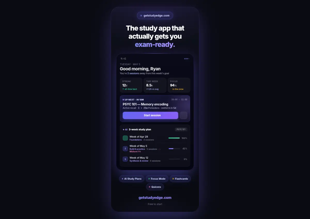 StudyEdge screenshot 2