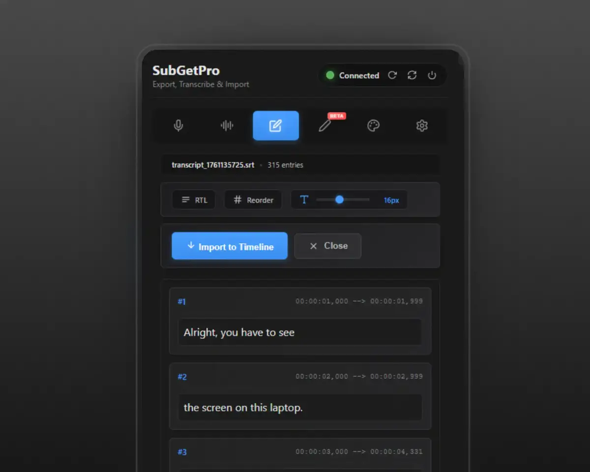 SubGetPro V2 screenshot 3