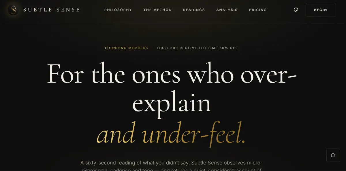 SubtleSense screenshot 1