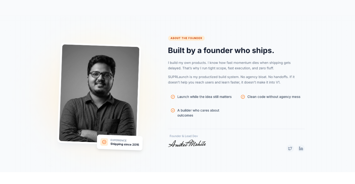 SUPRLaunch | From idea to MVP image number 21