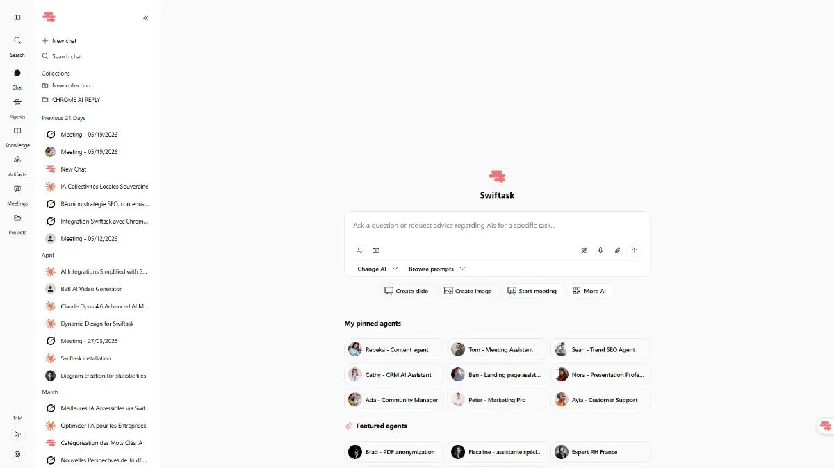 SWIFTASK screenshot 2