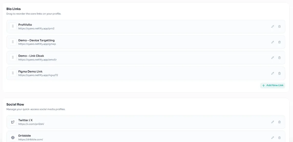 Syano - OSS URL Shortener screenshot 1