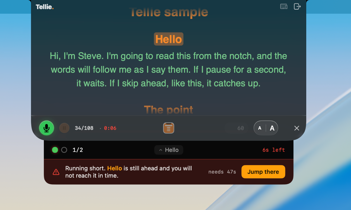 Tellie screenshot 3