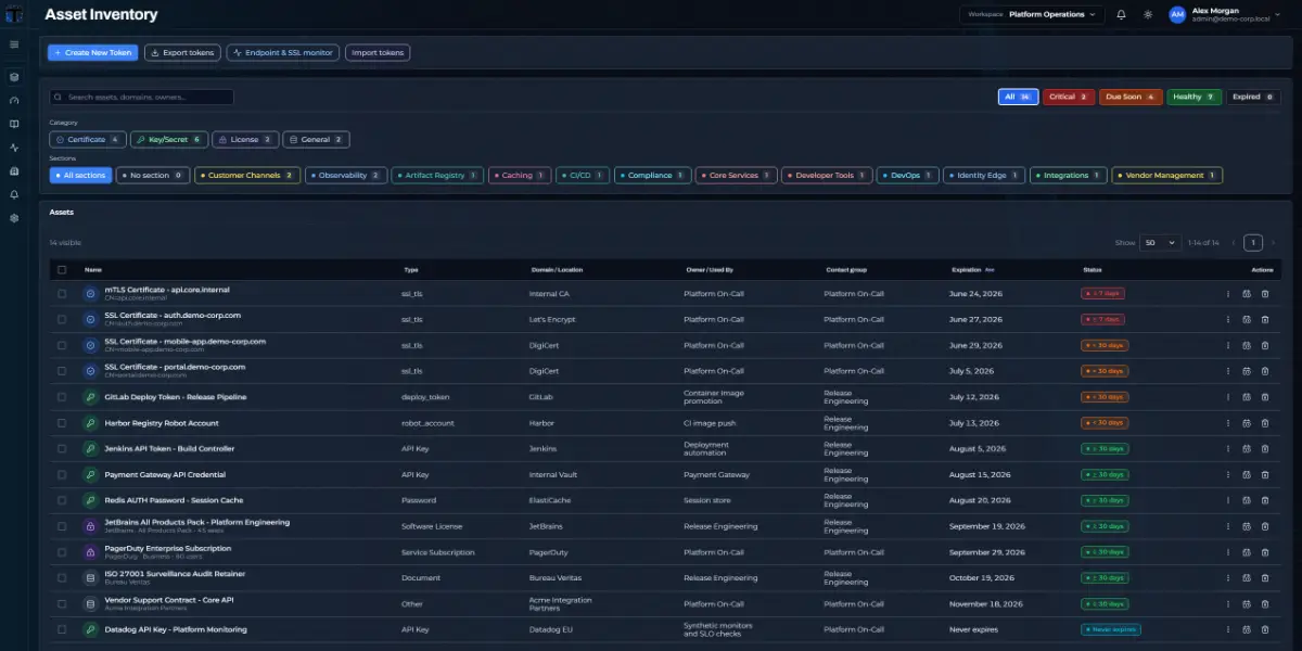 TokenTimer screenshot 1