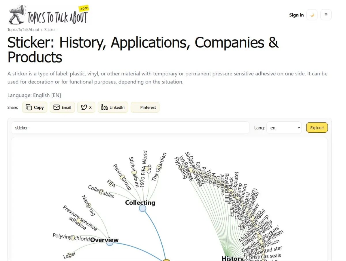 Topics To Talk About screenshot 1