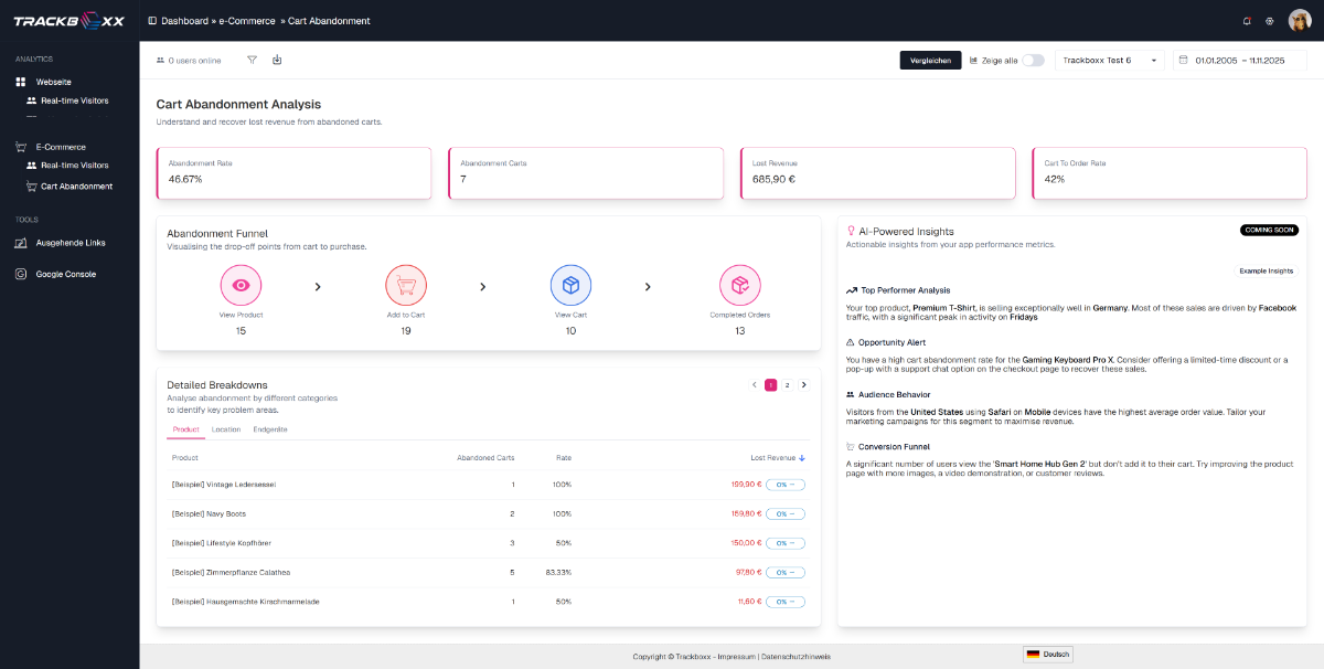 Trackboxx screenshot 2