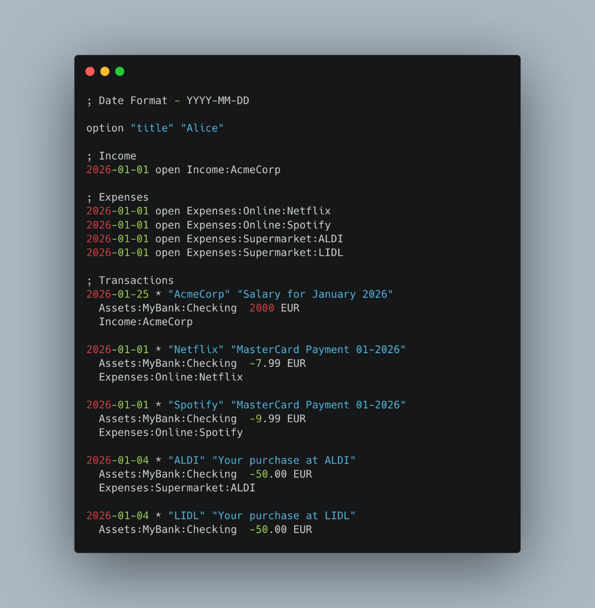 Tracking Personal Finances using Python image number 01