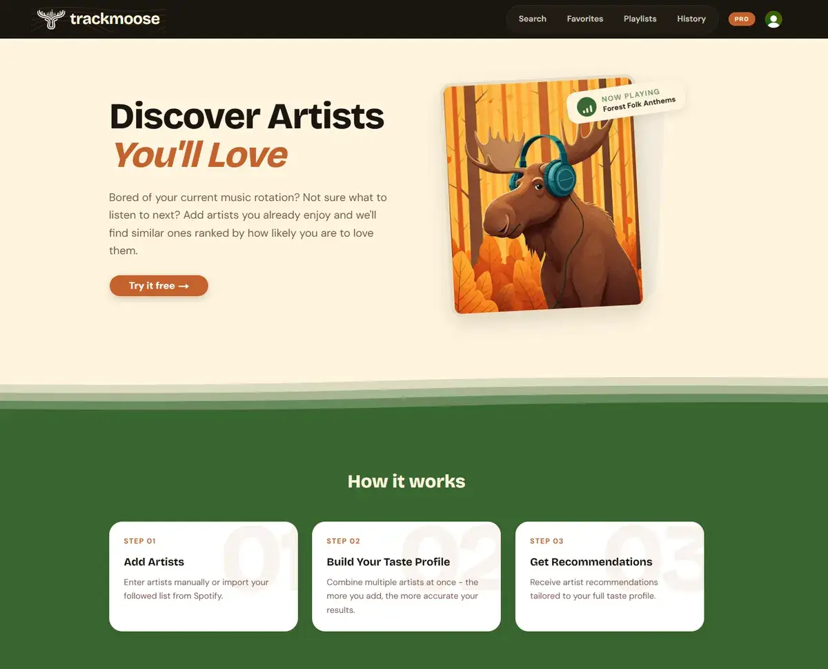 TrackMoose screenshot 3