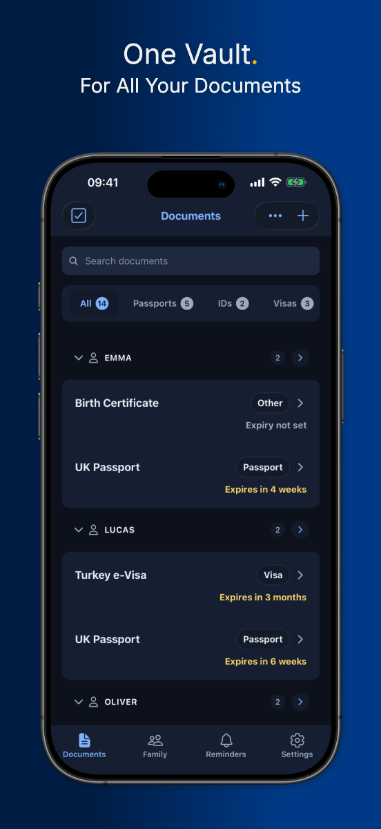Travel Document Vault screenshot 3