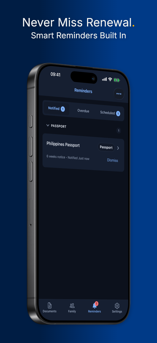Travel Document Vault screenshot 1