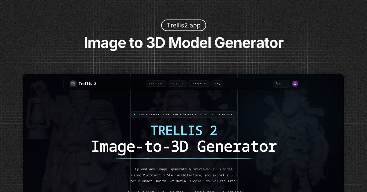 Trellis 2 - Image To 3D screenshot 1