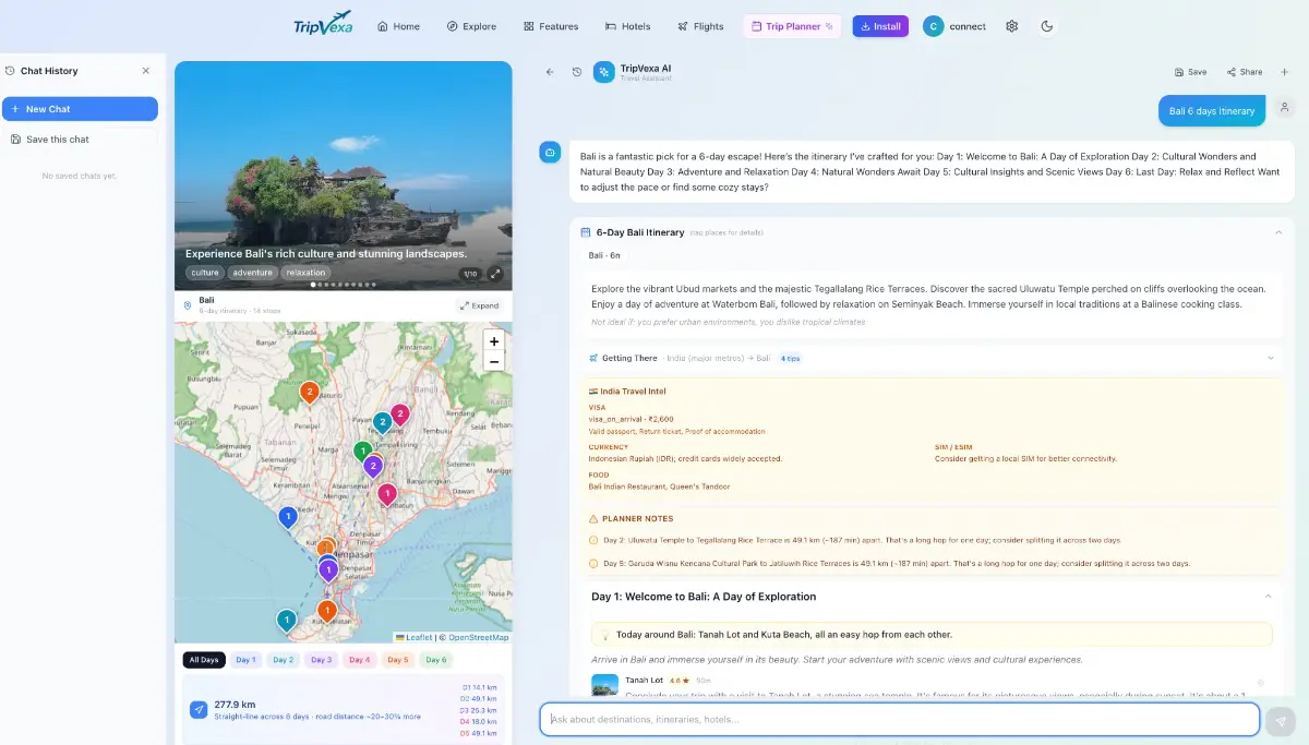 tripvexa screenshot 2