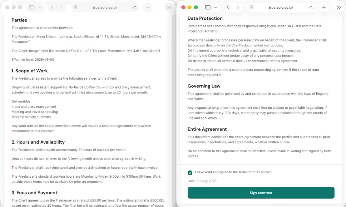 TrustSolo screenshot 3