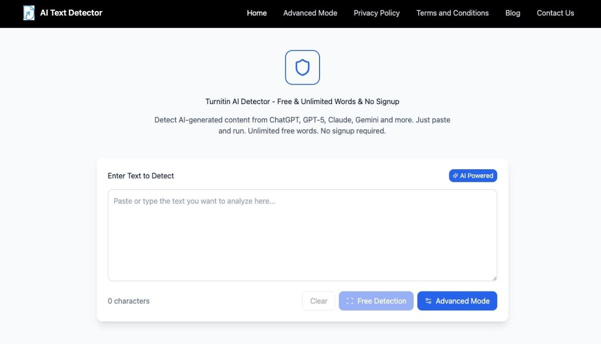 Turnitin AI Detector product image