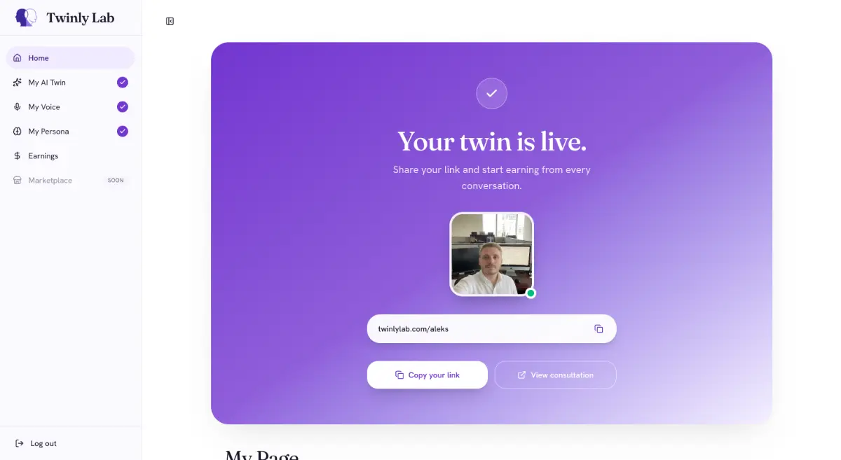 Twinly Lab screenshot 2