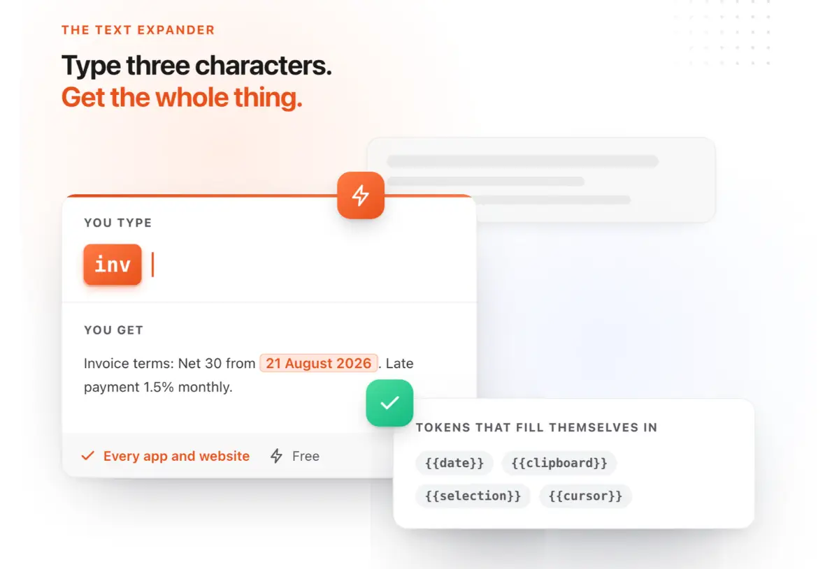 TypeFire screenshot 2