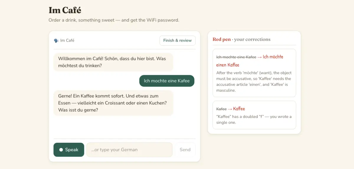 Übungszeit screenshot 2