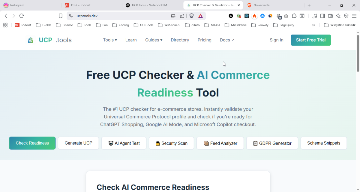 UCPtools screenshot 1