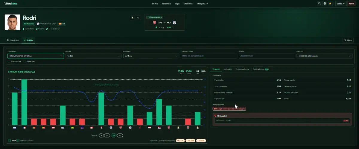 VALUESTATS screenshot 1
