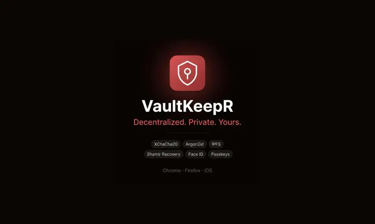 VaultKeepR screenshot 1