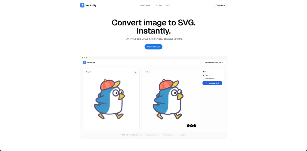 Vectorify screenshot 2