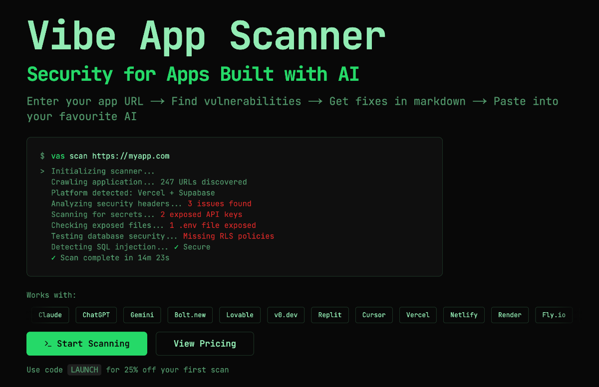 Vibe App Scanner image number 01