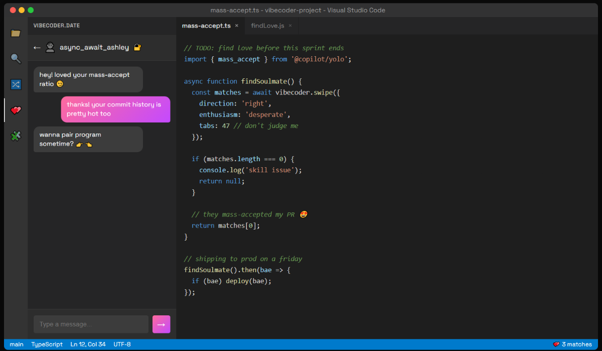 VibecoderDate image number 01