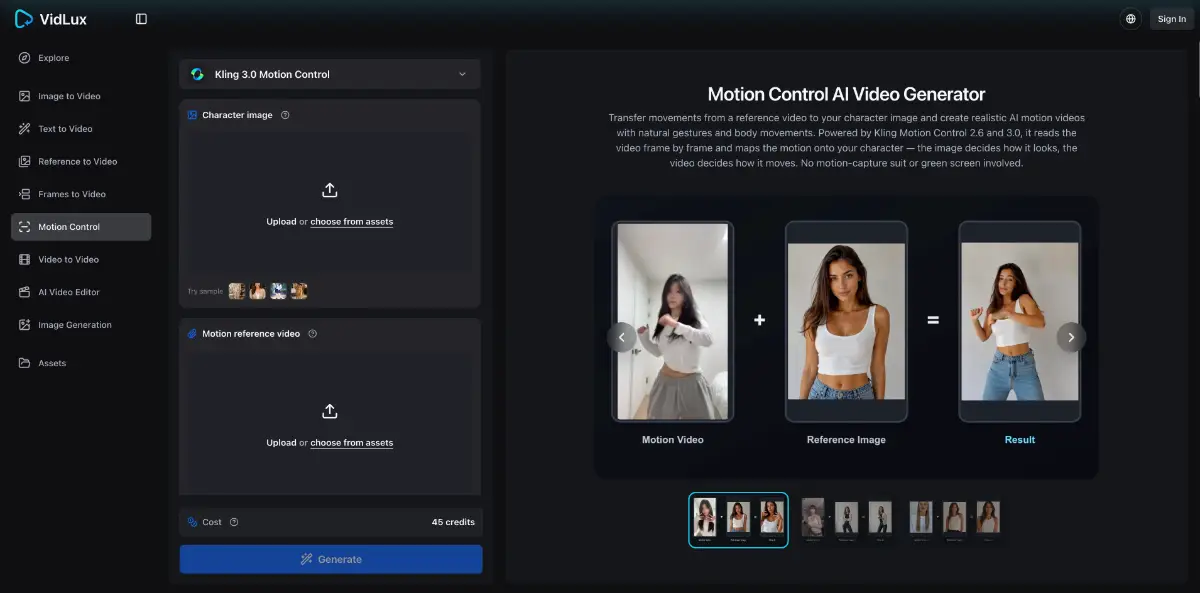 VidLux AI screenshot 1