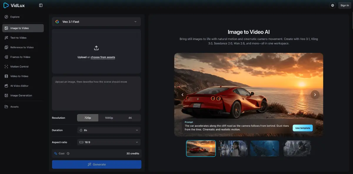 VidLux AI screenshot 3