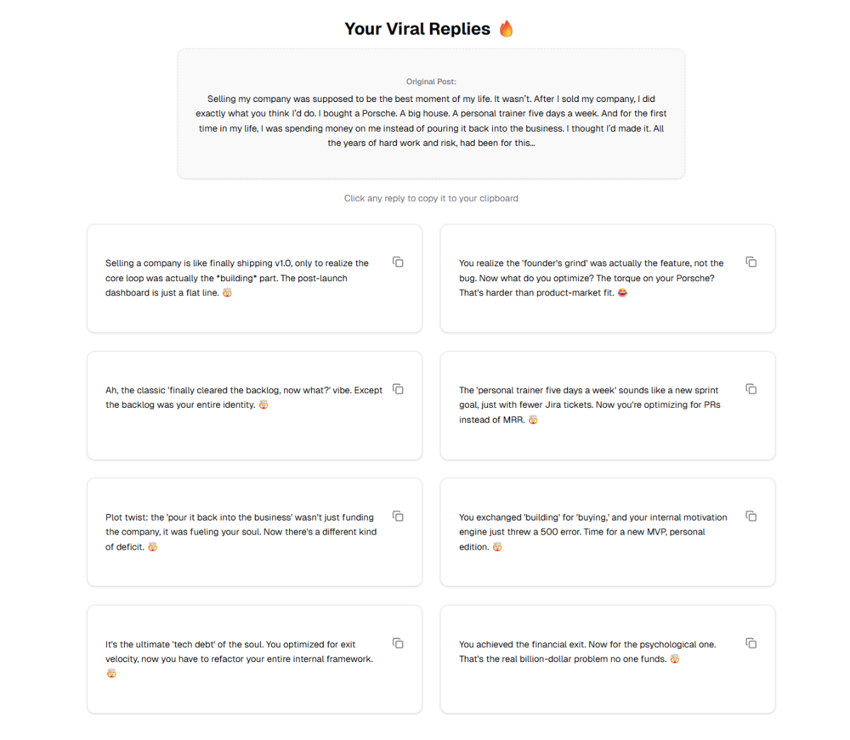 ViralReplies screenshot 2