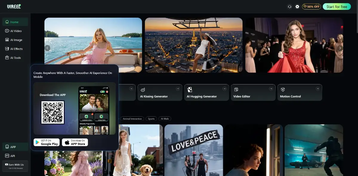Vireel AI screenshot 1