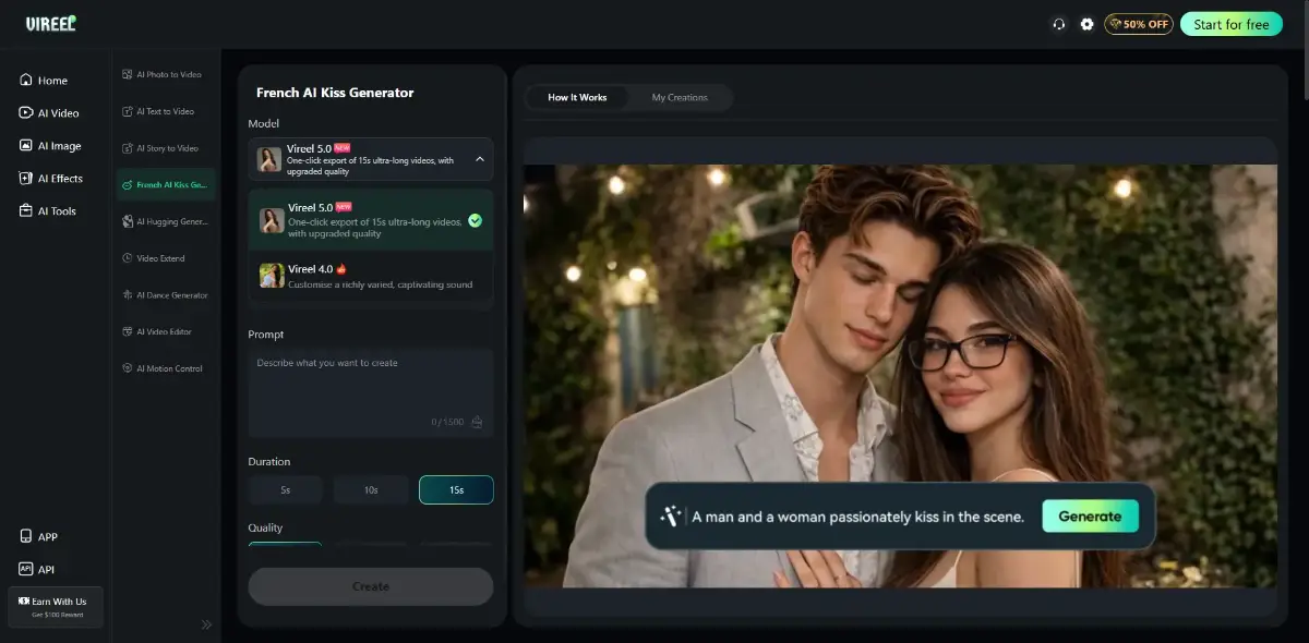 Vireel AI screenshot 2