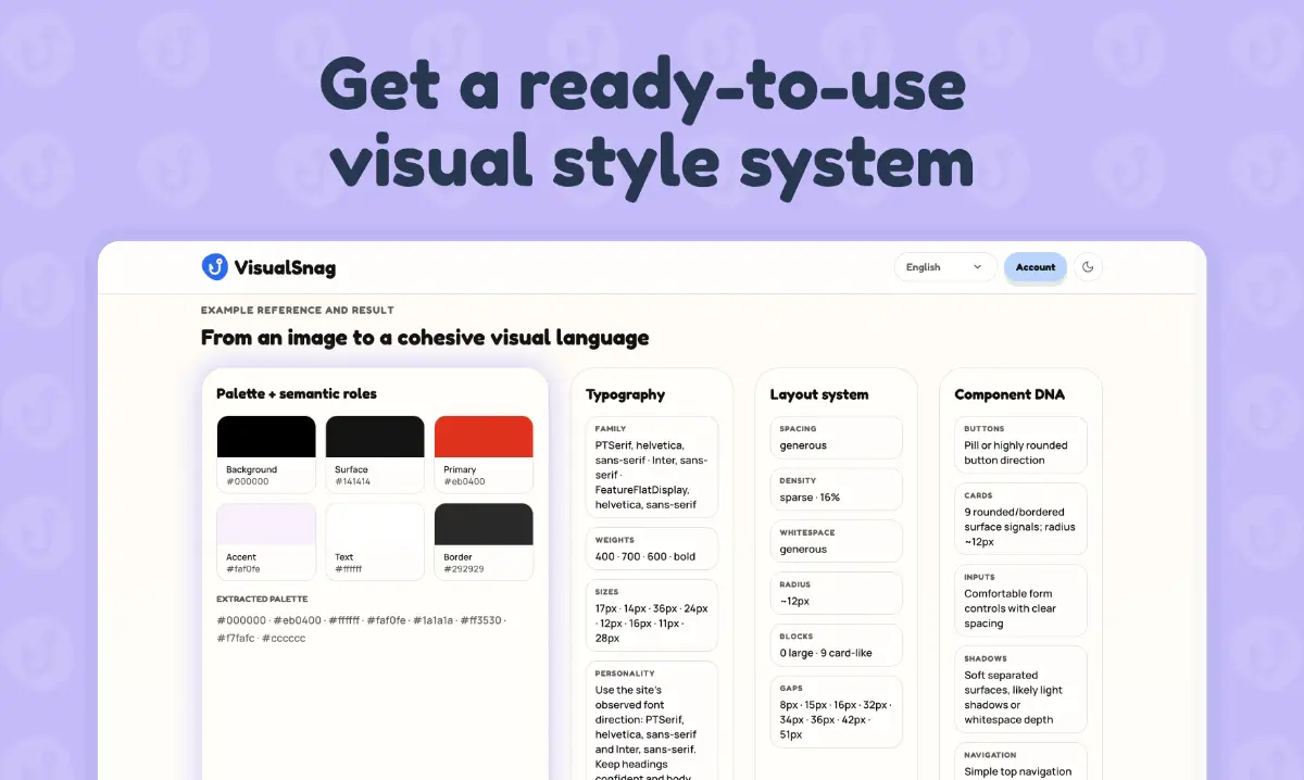 VisualSnag screenshot 2