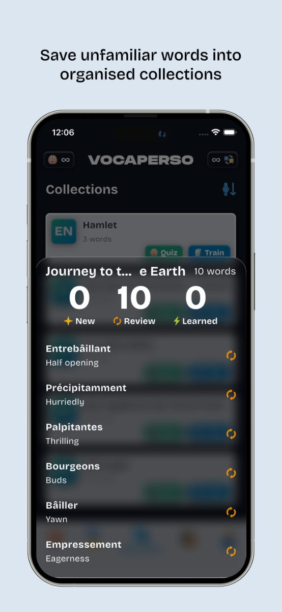 Vocaperso screenshot 3