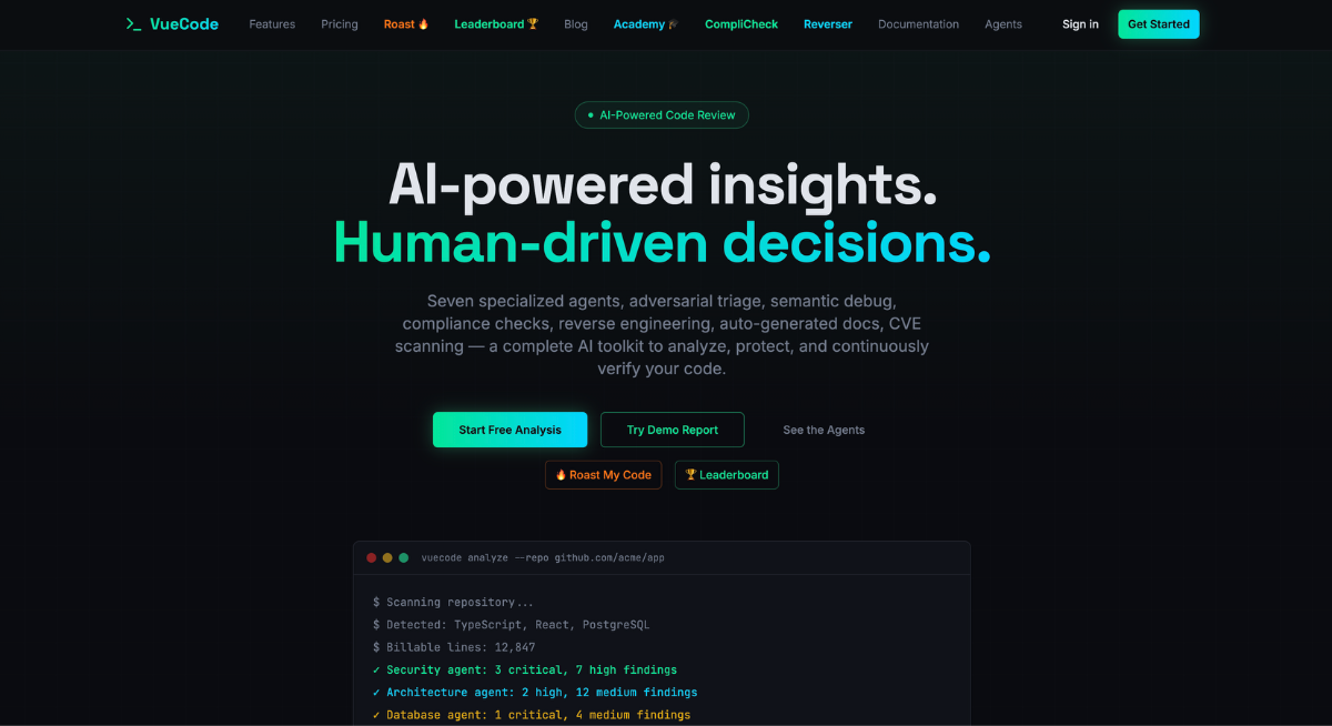 VueCode screenshot 1